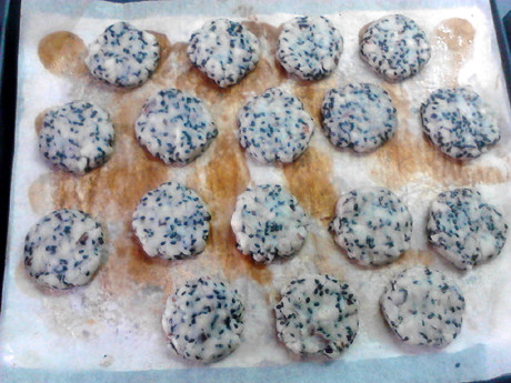 菠萝蜜核芝麻蜂蜜饼干步骤10