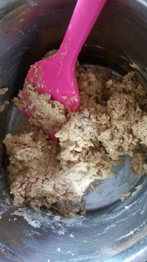 黑芝麻燕麦高纤饼干步骤10