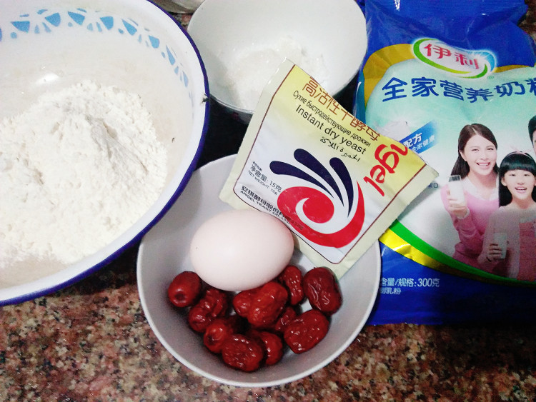 红枣饼干步骤1