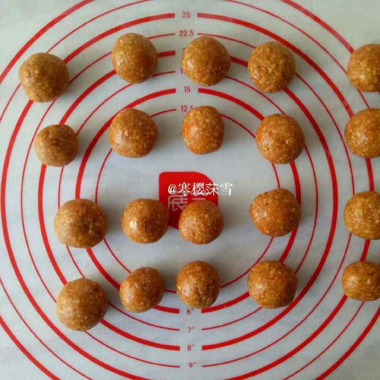 花生酱燕麦饼干步骤5