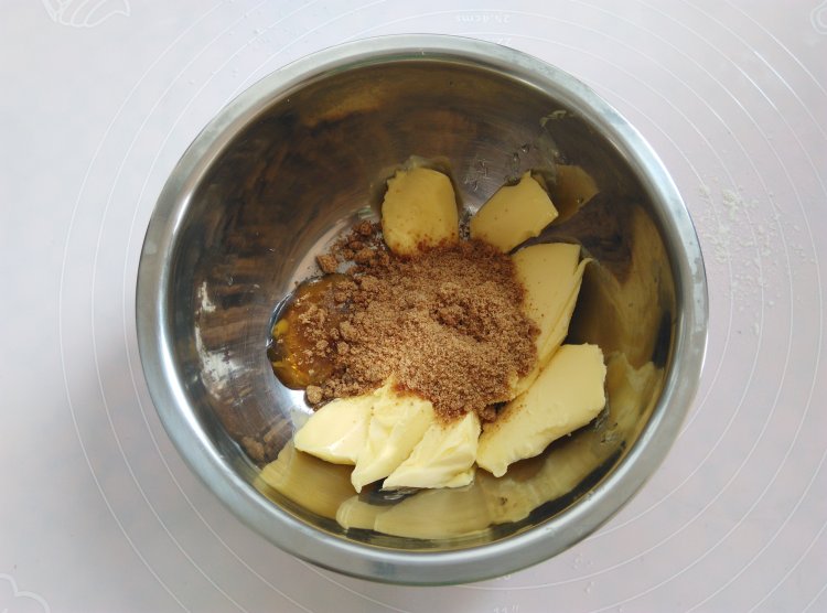 棉花糖淋酱饼干步骤3