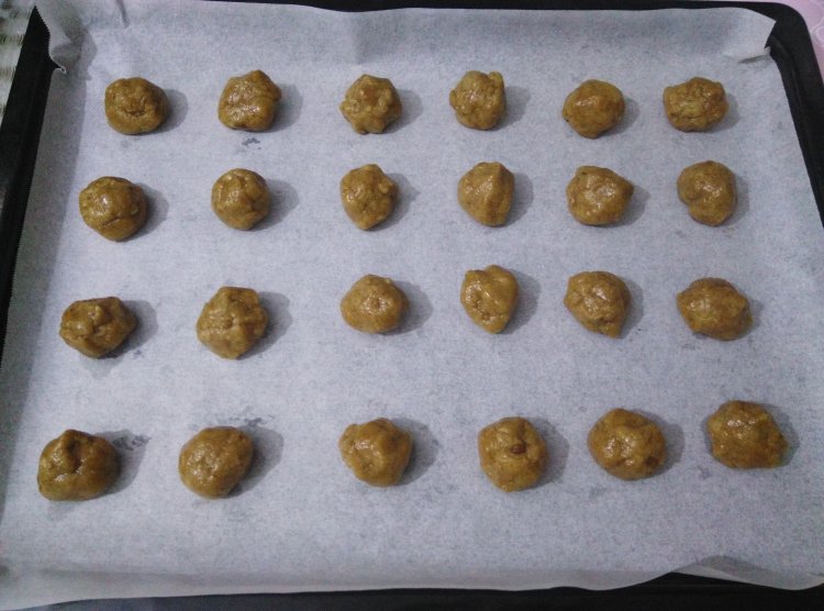 棉花糖淋酱饼干步骤8