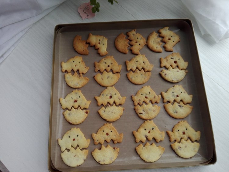 蔓越莓小鸡饼干步骤14