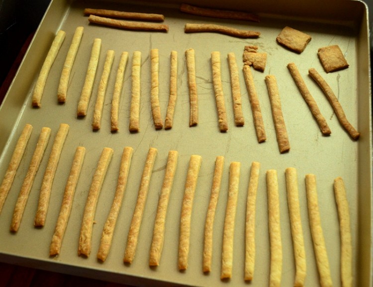 牛奶饼干棒步骤9