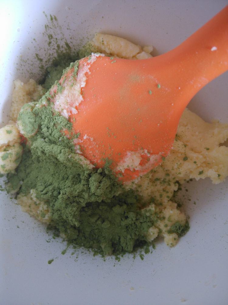 抹茶米粉饼干步骤8