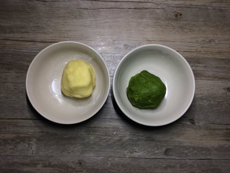 抹茶相色饼干步骤6