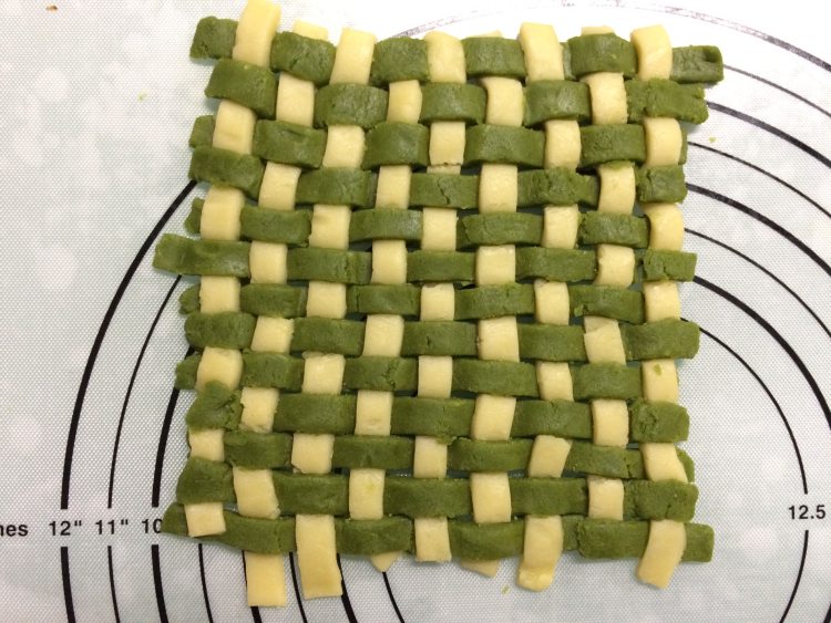 抹茶相色饼干步骤11