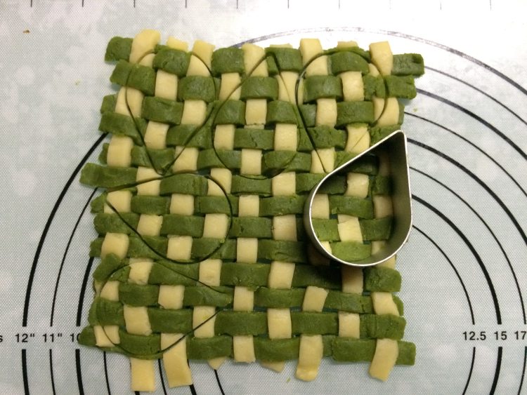抹茶相色饼干步骤12