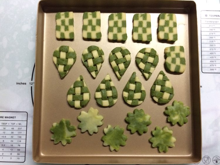 抹茶相色饼干步骤13
