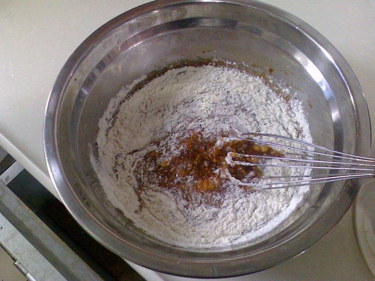红糖燕麦饼干步骤3