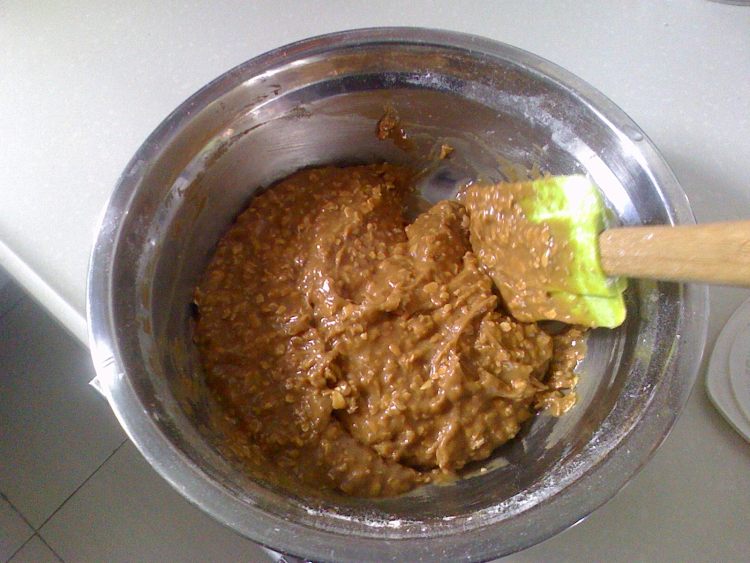 红糖燕麦饼干步骤5