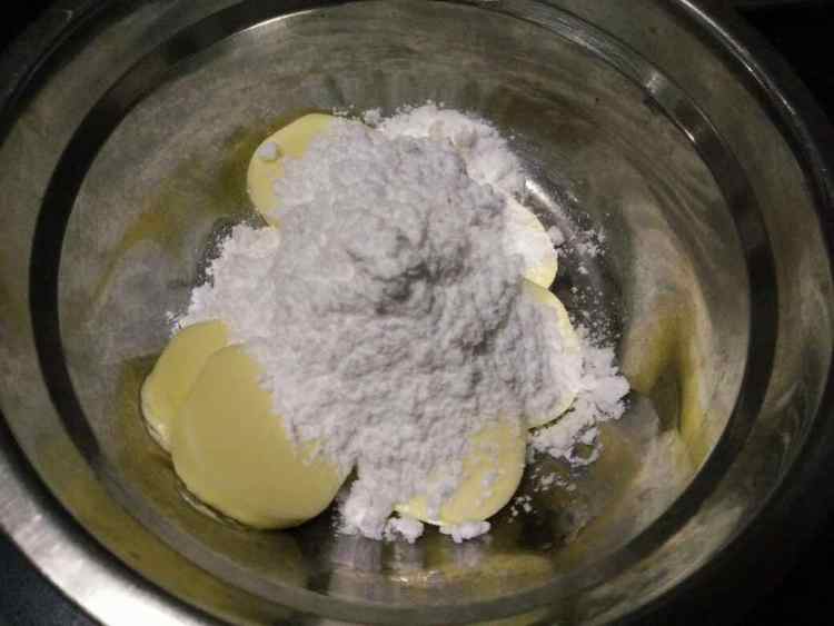 可可玛格丽特饼干步骤2