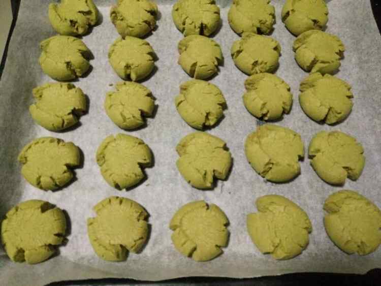 抹茶玛格丽特小饼干步骤9