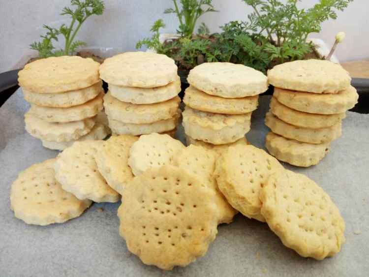 芝麻牛奶饼干步骤9