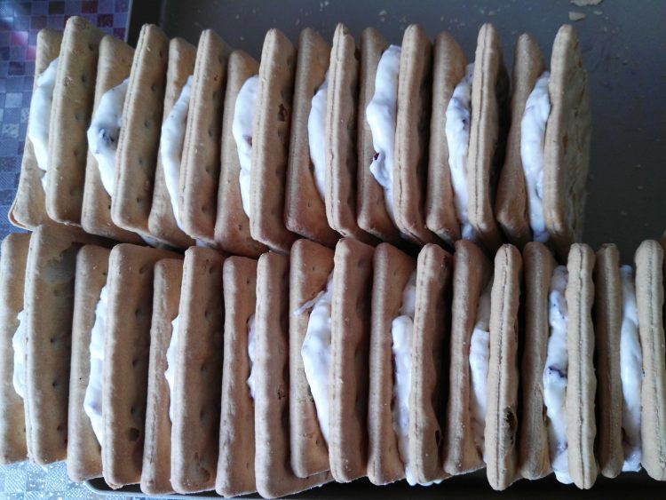 蔓越莓牛扎饼干步骤8