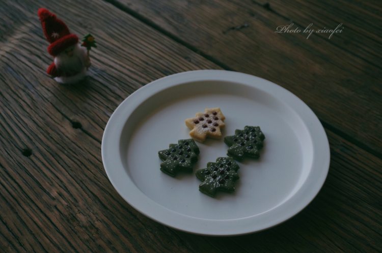 圣诞树双色夹心饼干步骤22