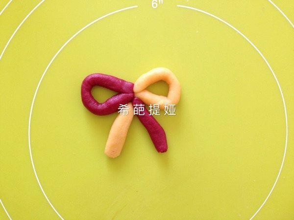 双色花环饼干步骤9