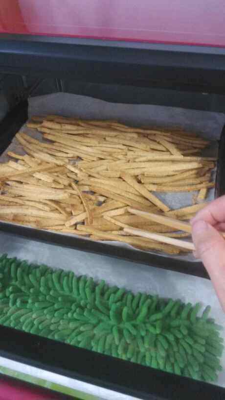 全麦饼干条步骤11