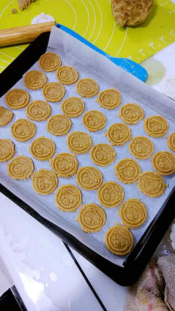 全麦低脂小熊饼干步骤10