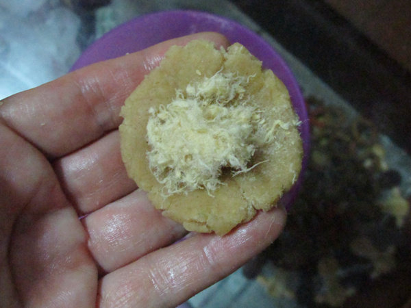 花生酱肉松夹心饼干步骤11