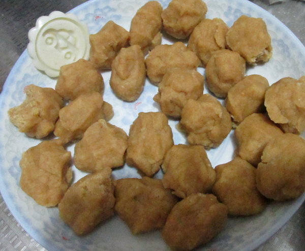 花生酱肉松夹心饼干步骤9