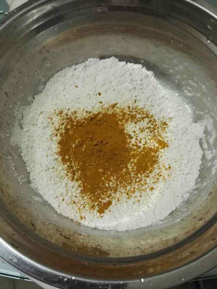 咖喱苏打饼干步骤2