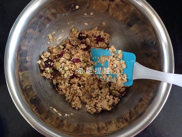 燕麦果干饼步骤5