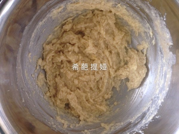 香蕉燕麦饼干步骤4