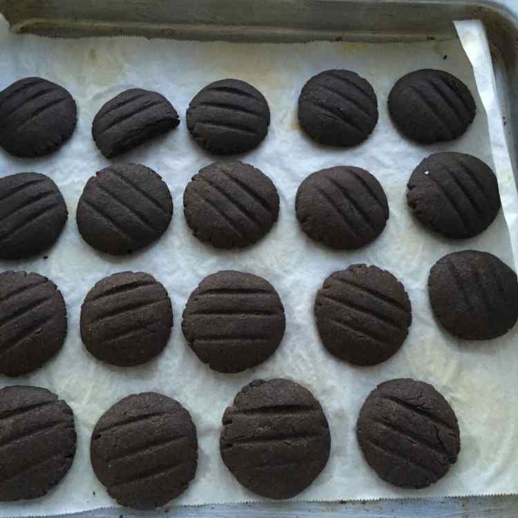 咖啡可可饼干步骤8