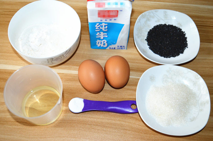 芝麻鸡蛋饼干步骤1