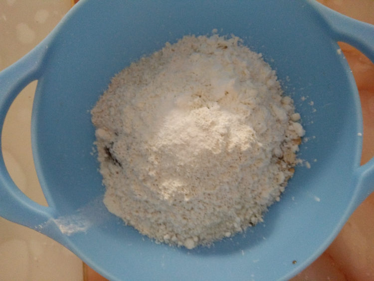 低脂快手的燕麦饼干步骤2