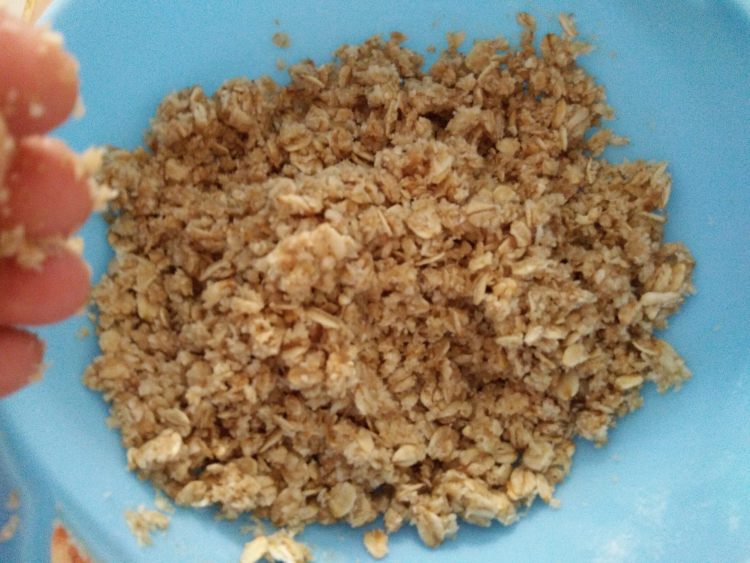 低脂快手的燕麦饼干步骤5