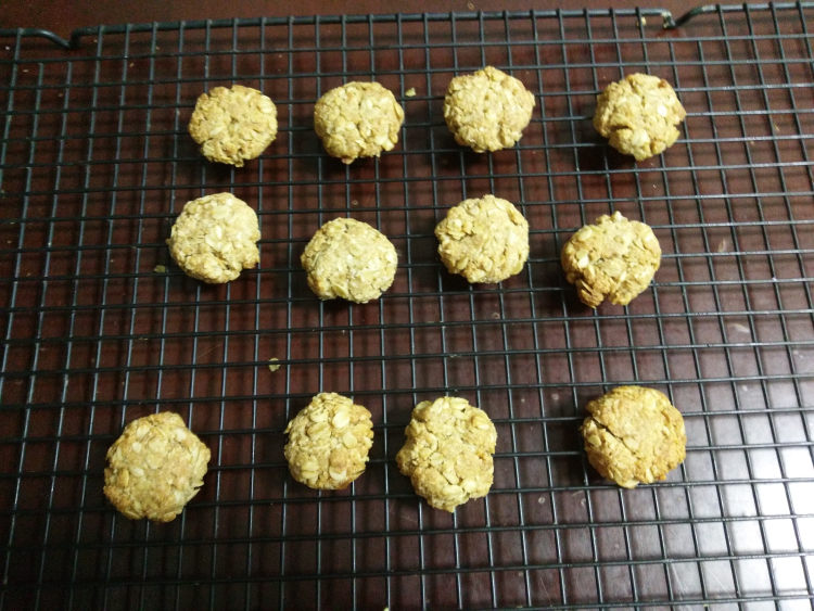 低脂快手的燕麦饼干步骤10