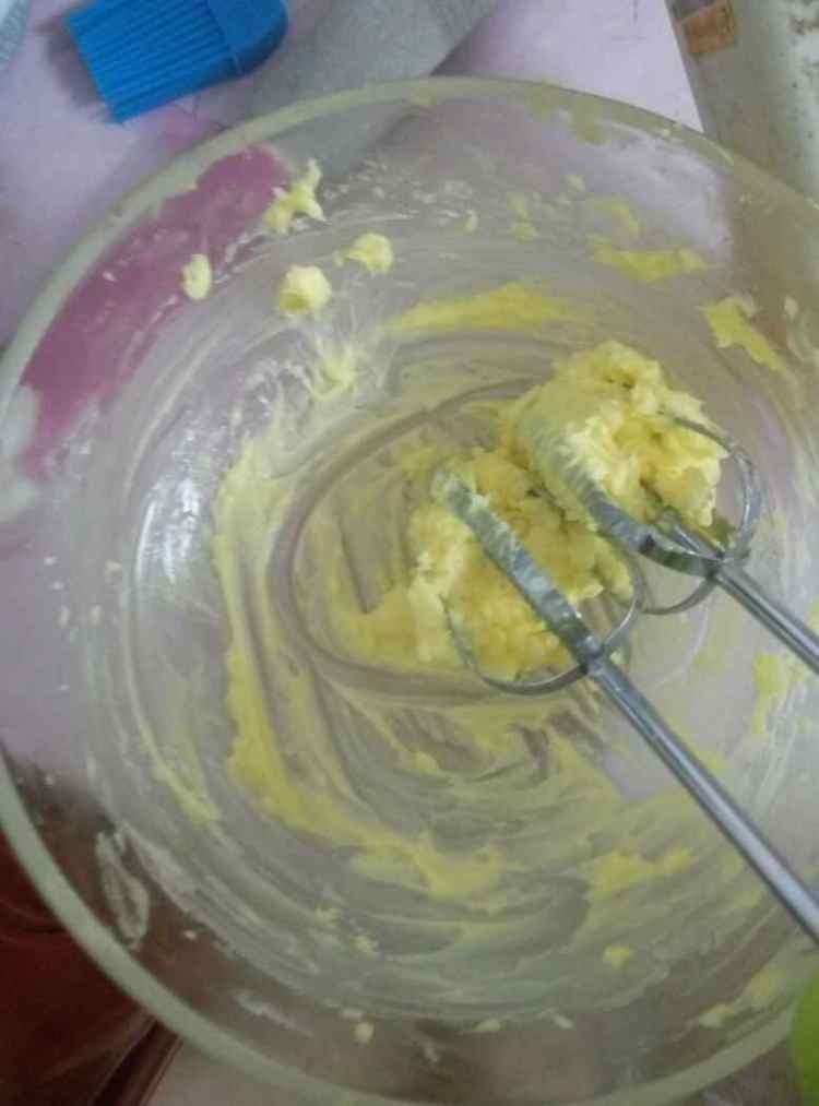 抹茶味星星饼干步骤1