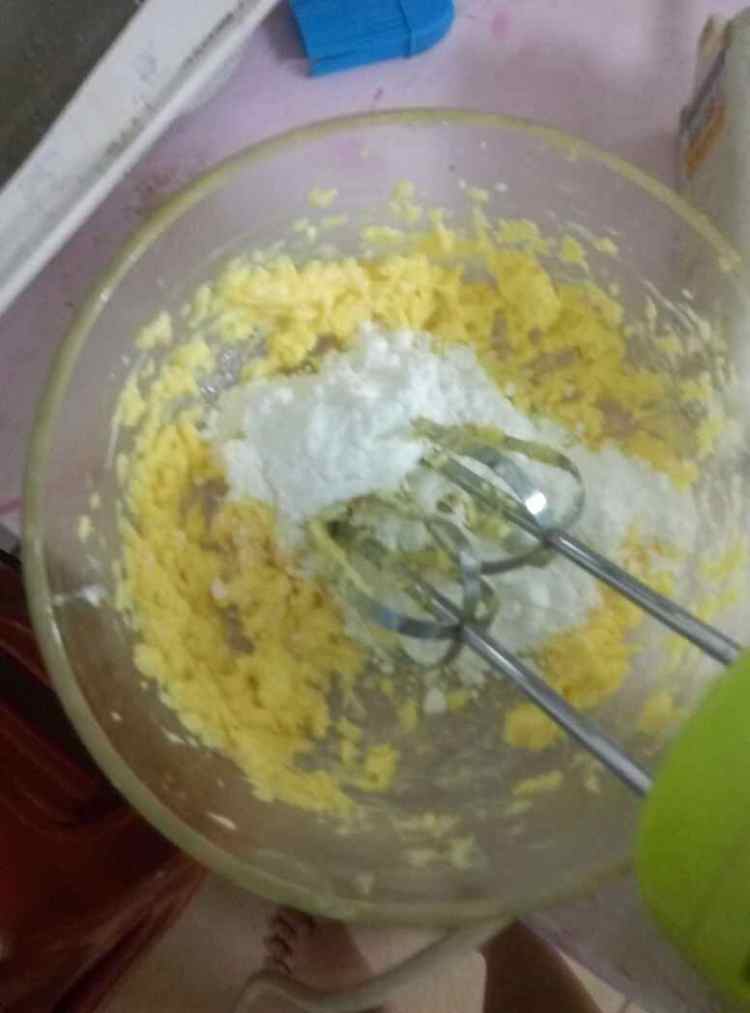 抹茶味星星饼干步骤2