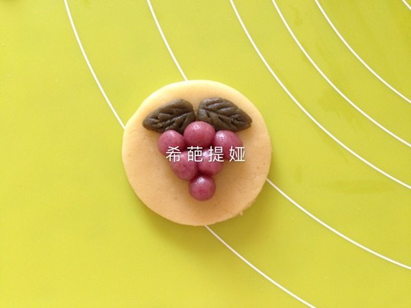 葡萄串饼干步骤9