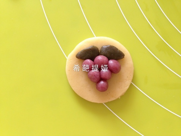 葡萄串饼干步骤8