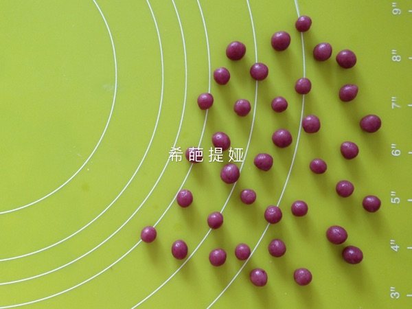 葡萄串饼干步骤7