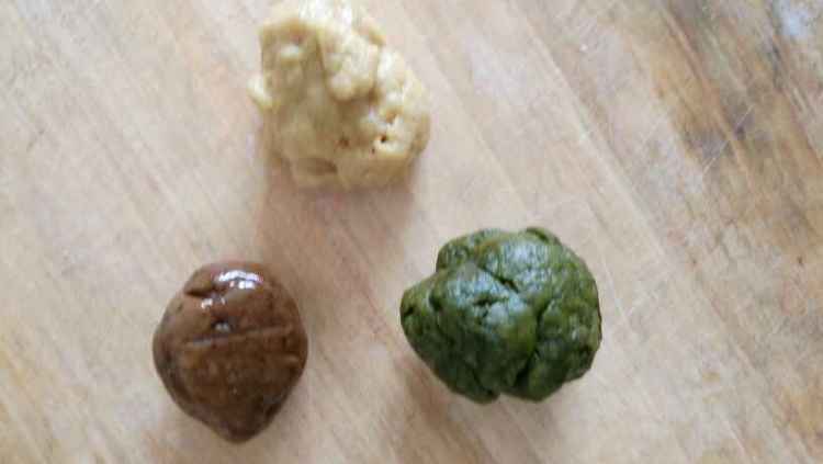 抹茶熊猫饼干步骤4