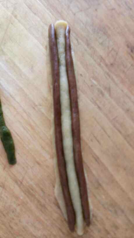 抹茶熊猫饼干步骤9