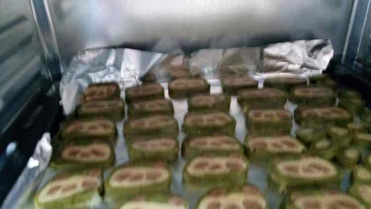 抹茶熊猫饼干步骤15