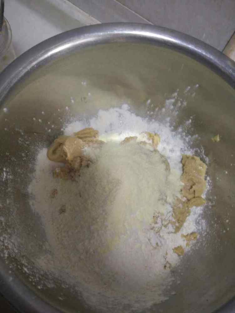 花生腰果饼步骤6