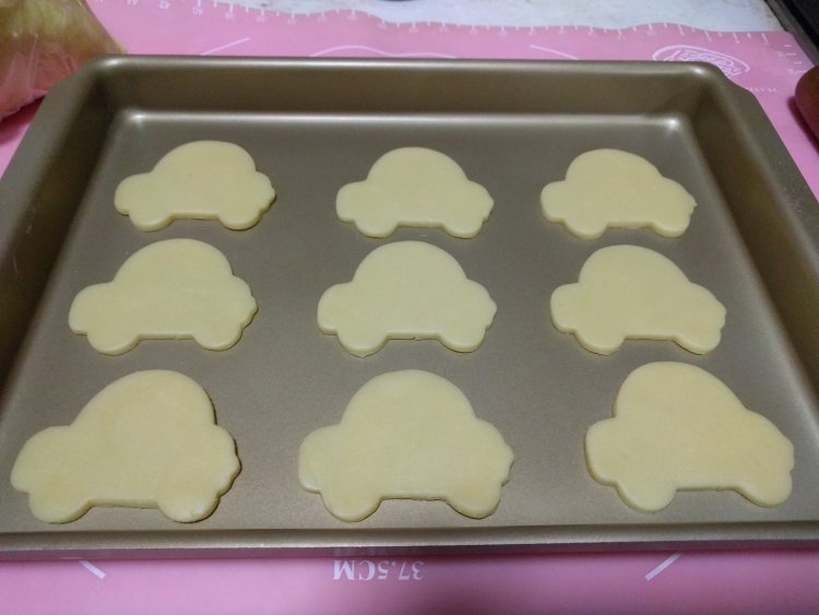小汽车饼干步骤13