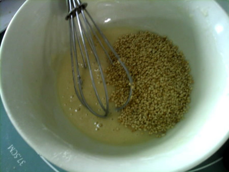 芝麻薄脆饼干步骤7