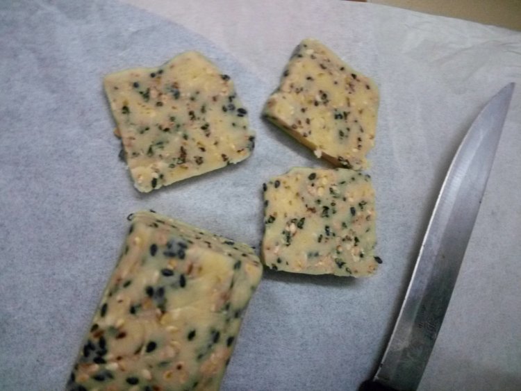 芝麻黄油饼干#新鲜从步骤8
