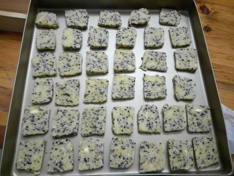 芝麻黄油饼干#新鲜从步骤9