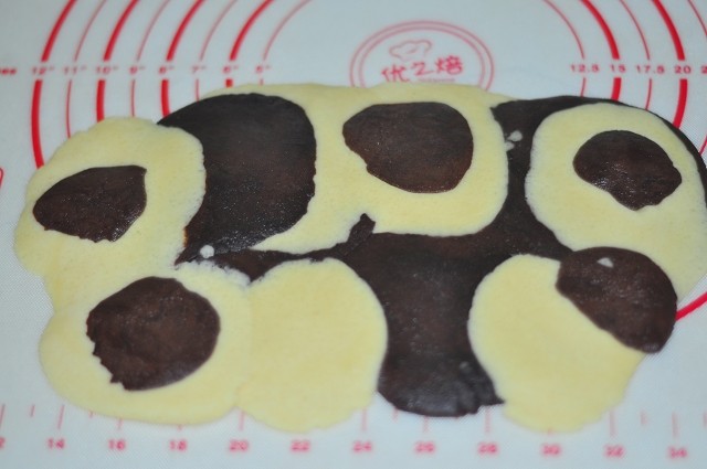 巧克力斑纹饼干步骤9