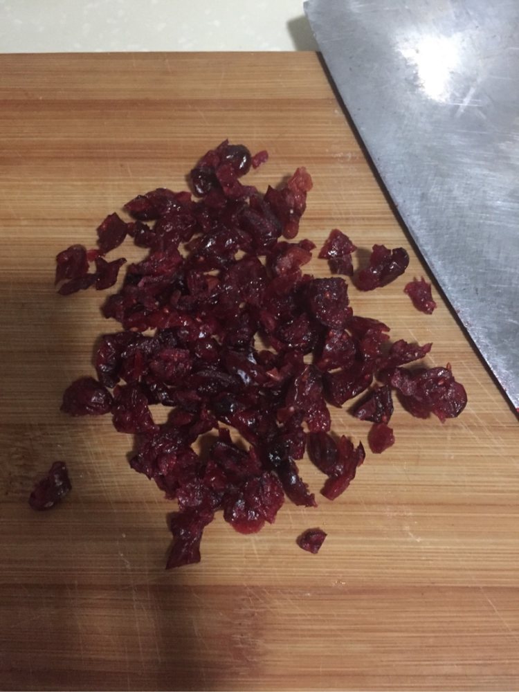 蔓越梅饼干步骤2