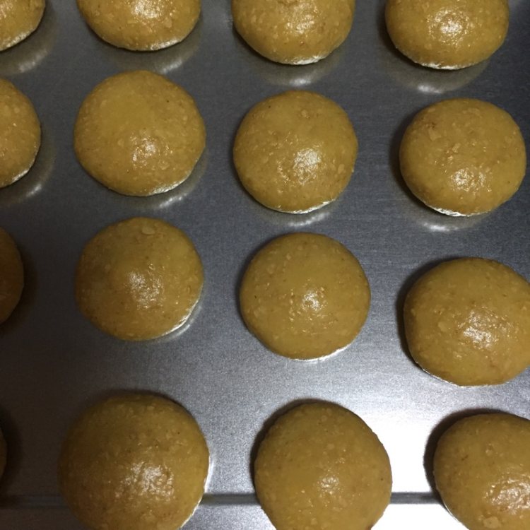 燕麦芝麻桃酥步骤6