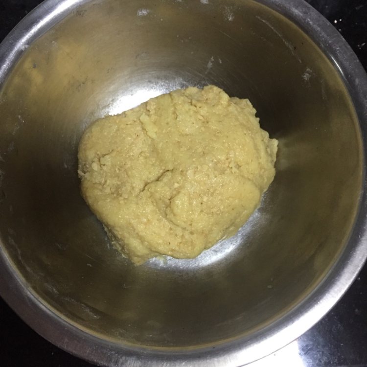 燕麦芝麻桃酥步骤5